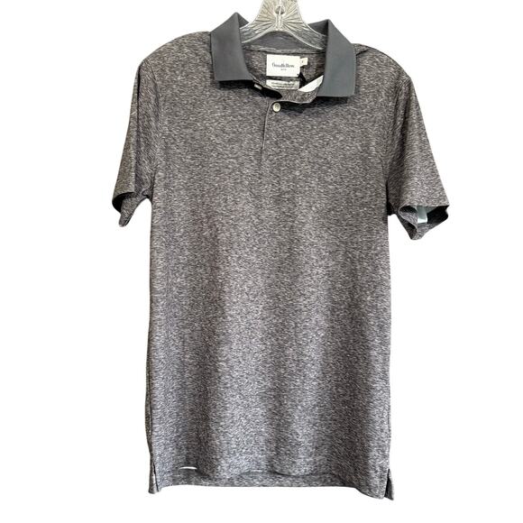 Goodfellow & Co Gray Performance Polo Shirt Sz S NWT Recycled Fabric Casual - Picture 1 of 10